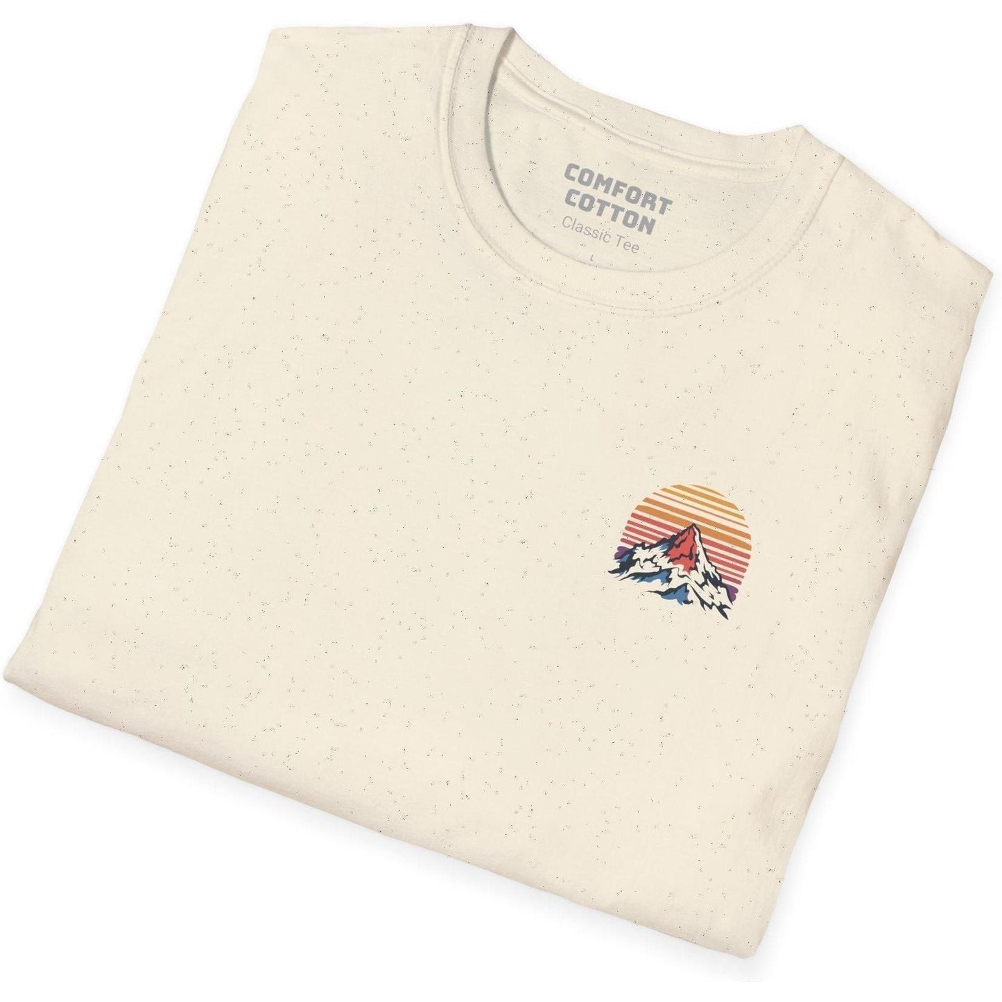 Alpine Glow Premium Tee-Comfort Cotton