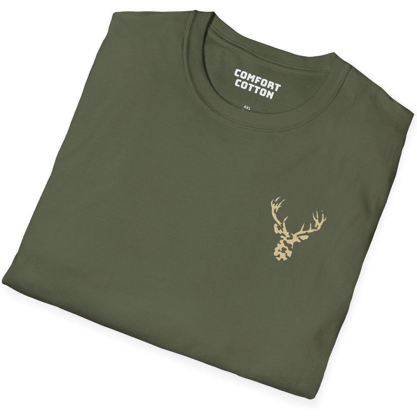 Antler Echo Premium Tee-Comfort Cotton
