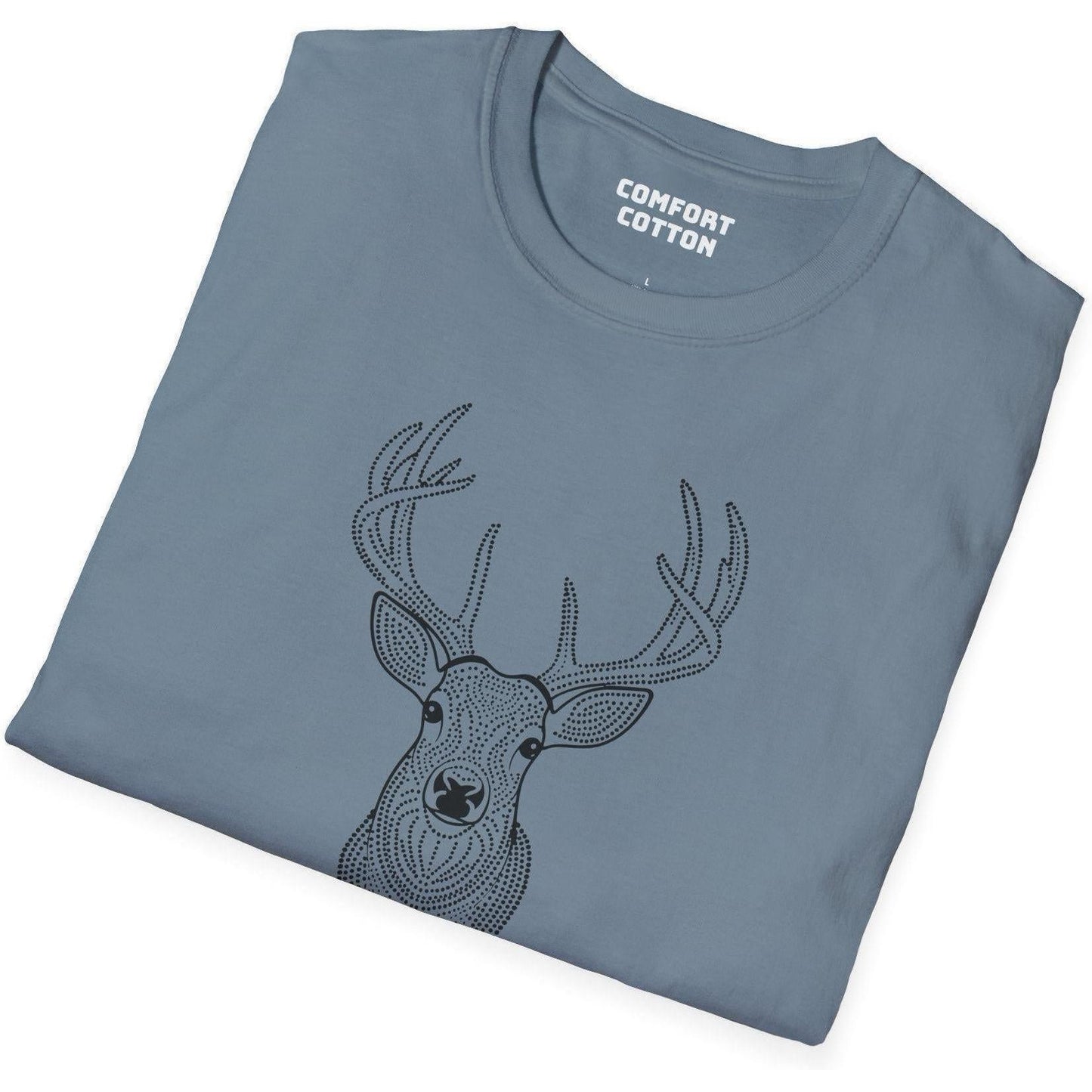 Antler Stance Premium Tee-Comfort Cotton
