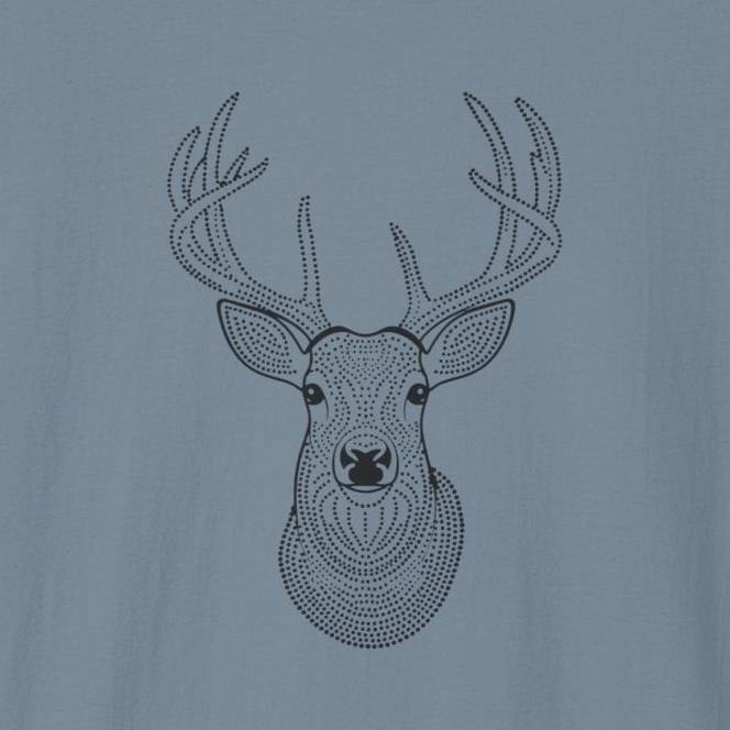 Antler Stance Premium Tee-Comfort Cotton