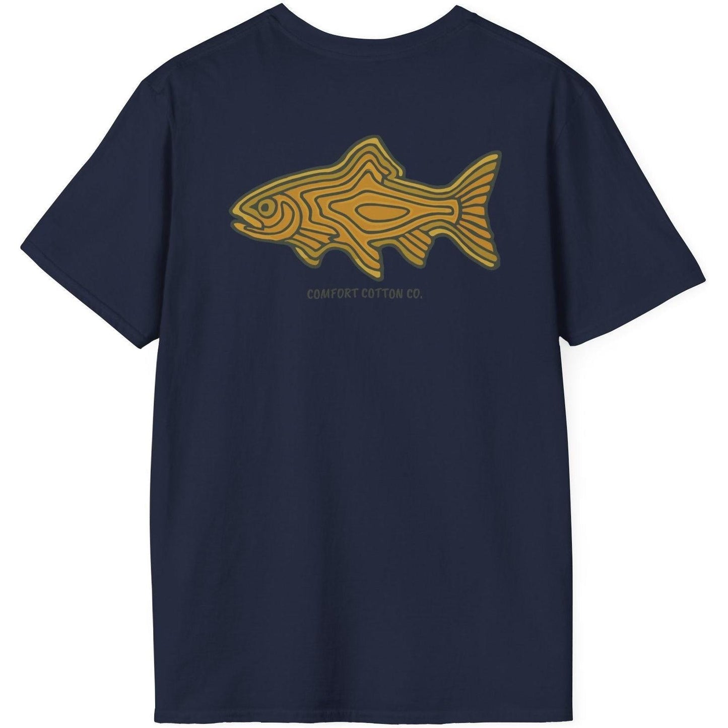 Topo Trout Premium Tee-Comfort Cotton
