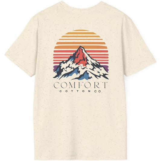 Alpine Glow Premium Tee-Comfort Cotton