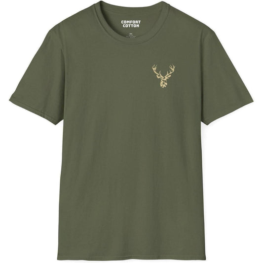 Antler Echo Premium Tee-Comfort Cotton
