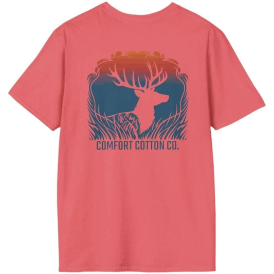 Antler Glow Premium Tee-Comfort Cotton