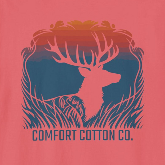 Antler Glow Premium Tee-Comfort Cotton