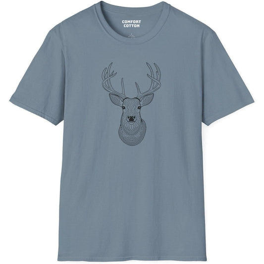Antler Stance Premium Tee-Comfort Cotton