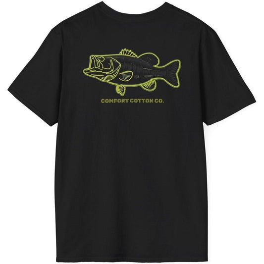 Bass Strike Premium Tee-Comfort Cotton