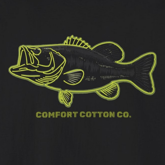 Bass Strike Premium Tee-Comfort Cotton