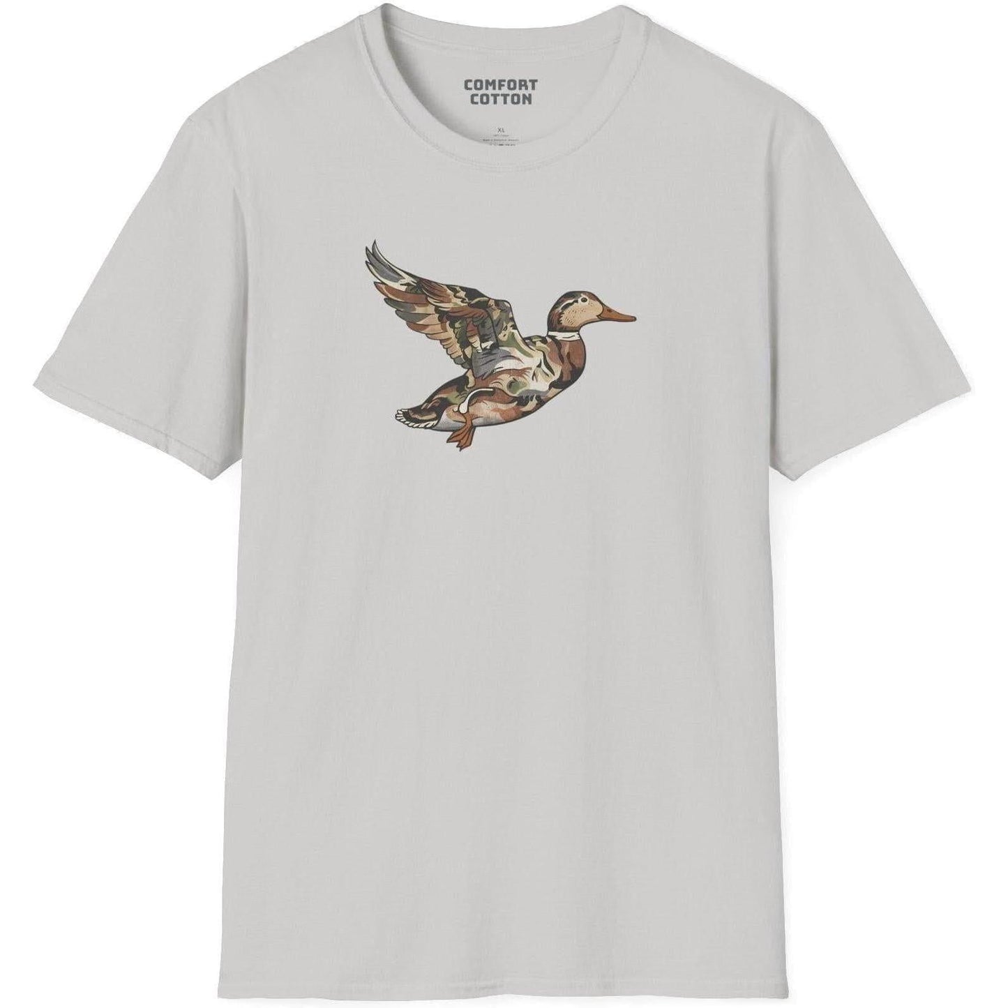 Camo Duck Premium Tee-Comfort Cotton
