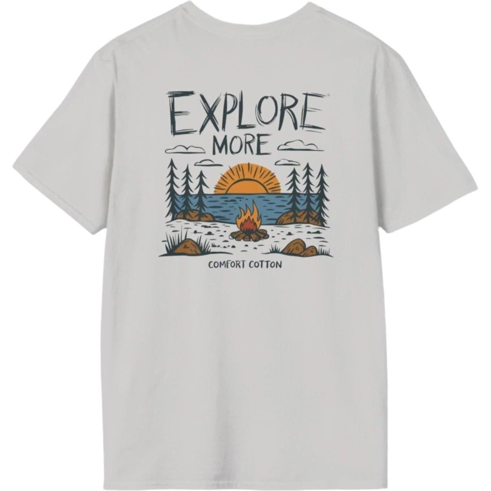 Fireside Glow Premium Tee-Comfort Cotton