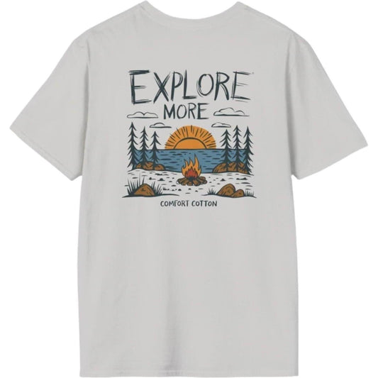 Fireside Glow Premium Tee-Comfort Cotton