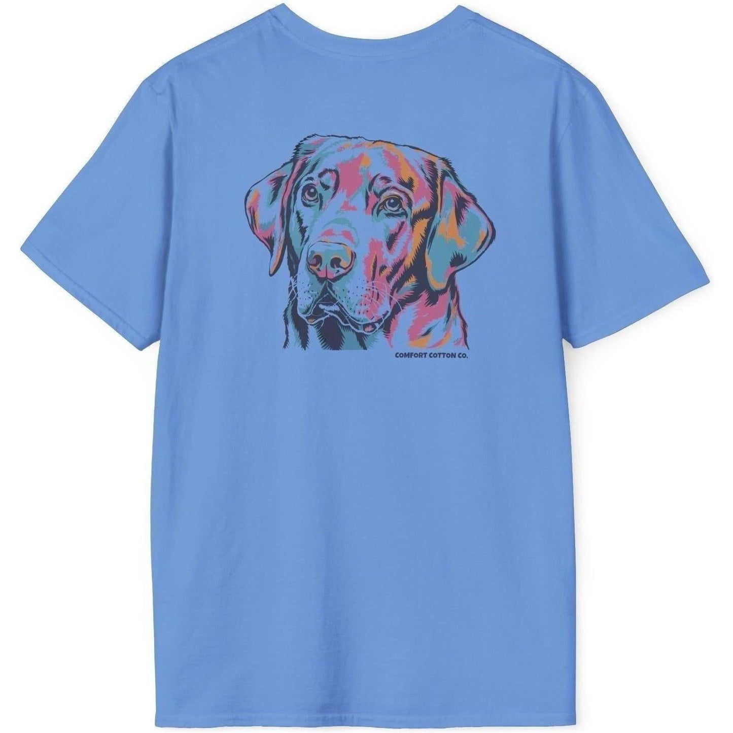 Labrador Glow Premium Tee-Comfort Cotton
