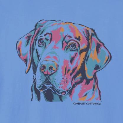 Labrador Glow Premium Tee-Comfort Cotton