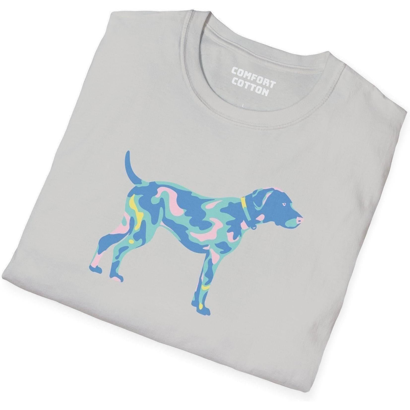 Painted Pup Premium Tee-Comfort Cotton