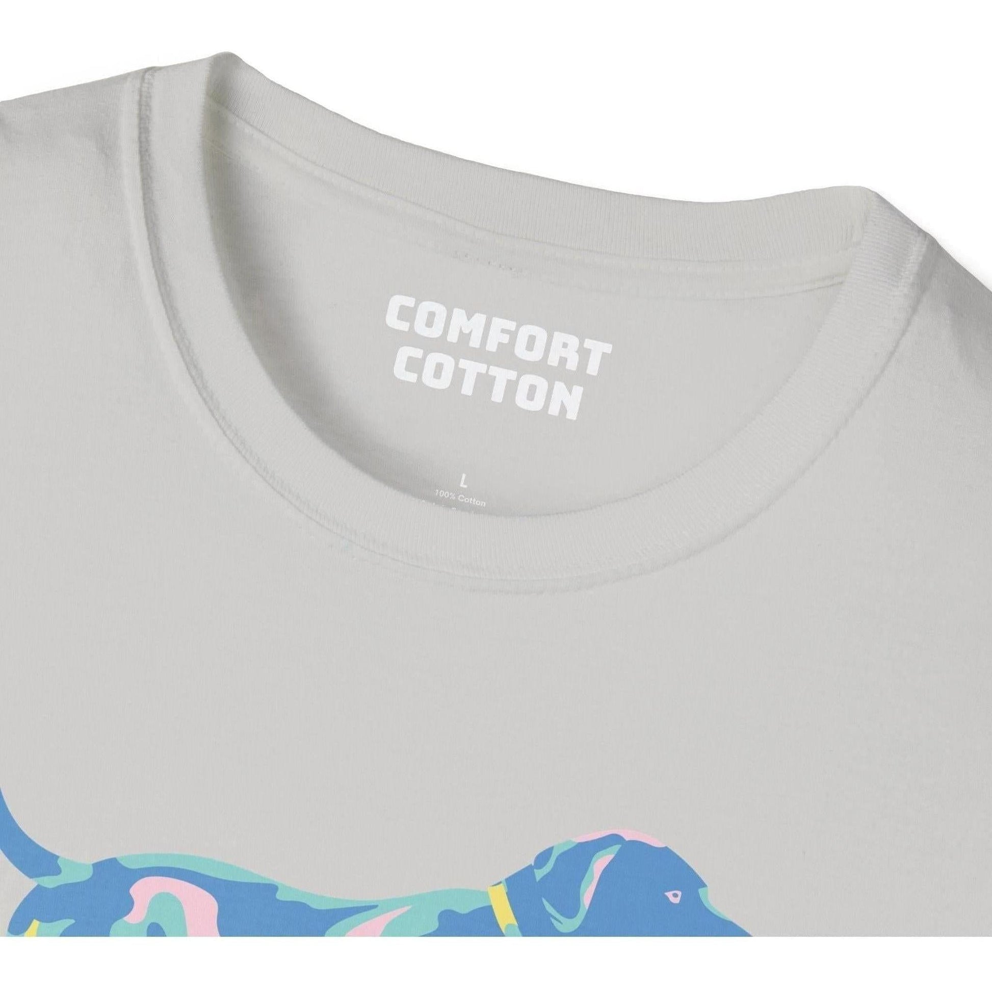 Painted Pup Premium Tee-Comfort Cotton