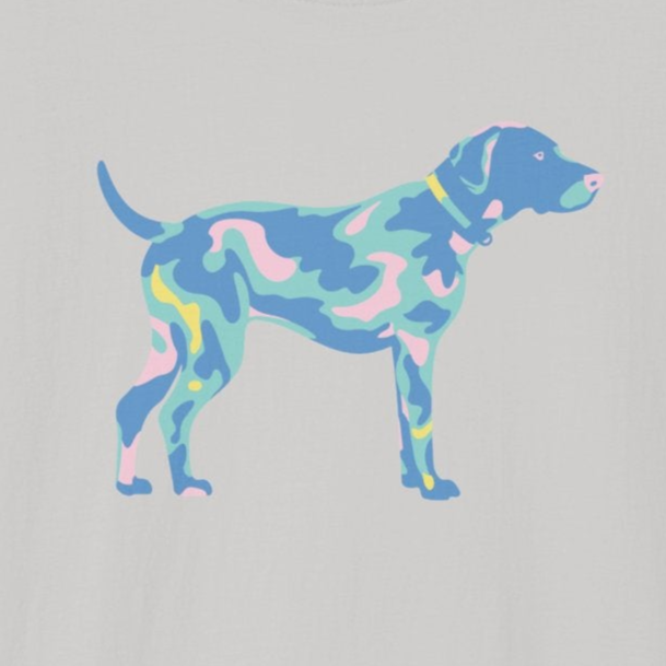 Painted Pup Premium Tee-Comfort Cotton
