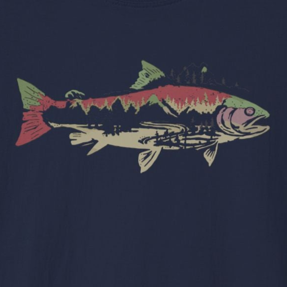 River Ruler Premium Tee-Comfort Cotton