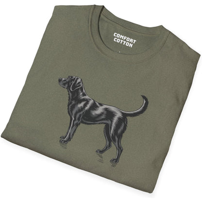 Shadow Fetch Premium Tee-Comfort Cotton