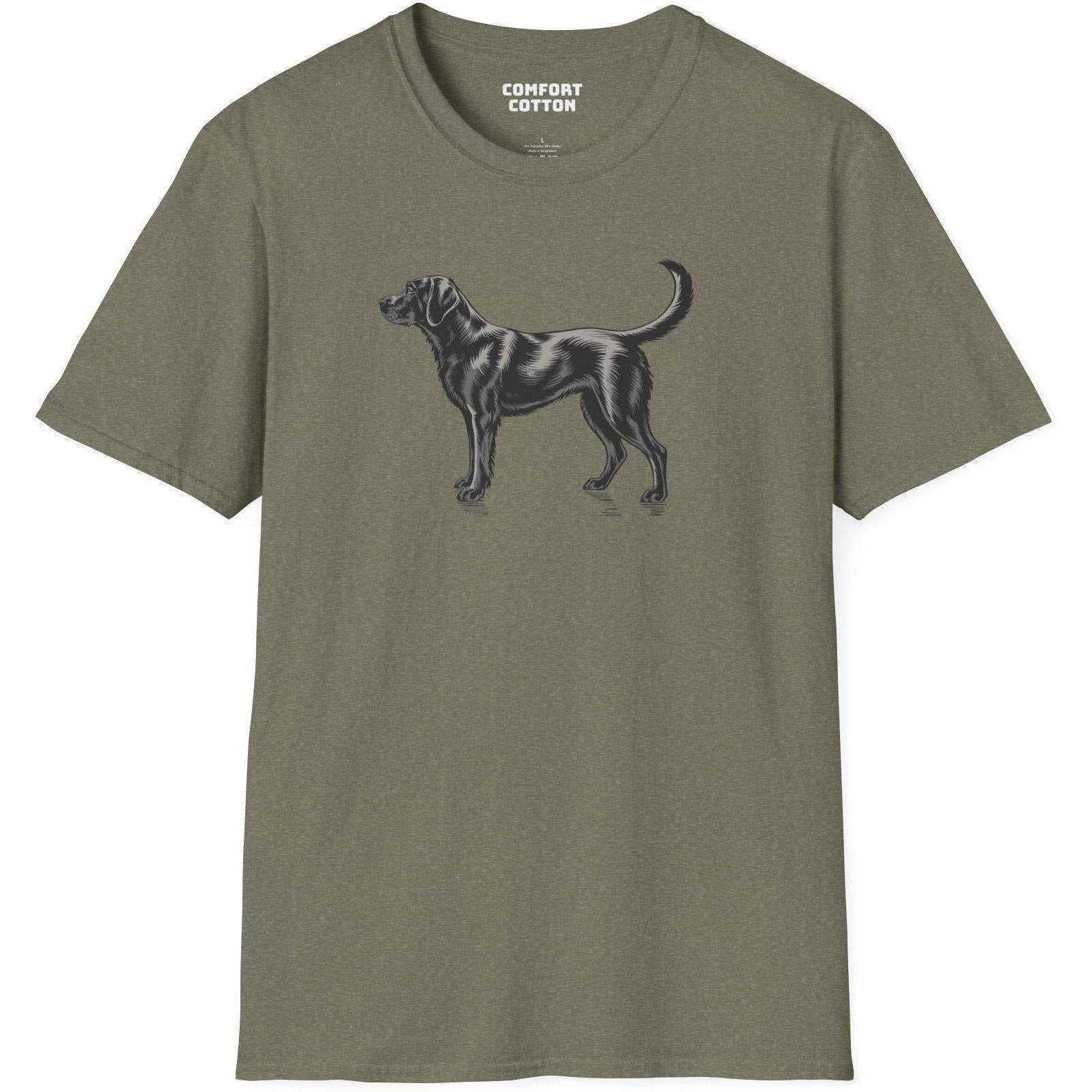Shadow Fetch Premium Tee-Comfort Cotton