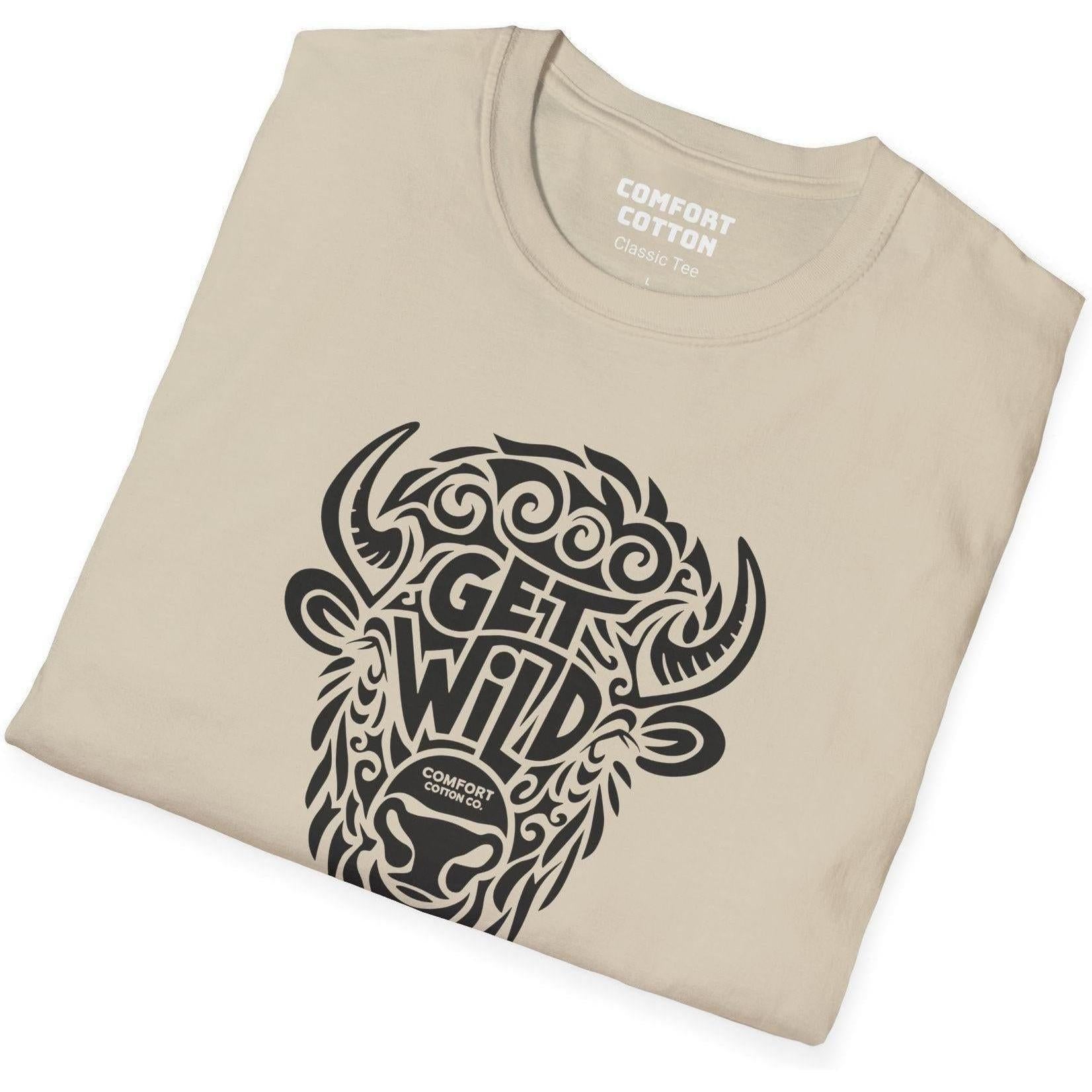 Untamed Buffalo Premium Tee-Comfort Cotton