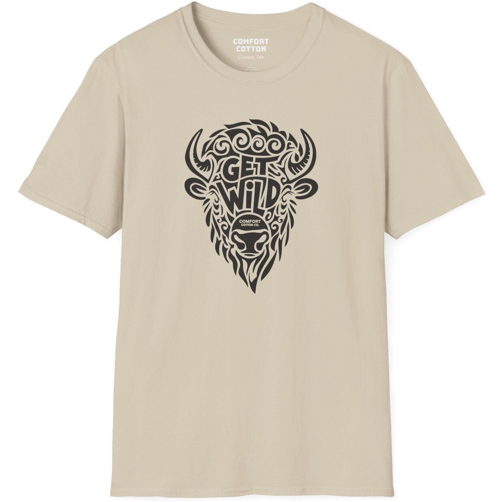 Untamed Buffalo Premium Tee-Comfort Cotton